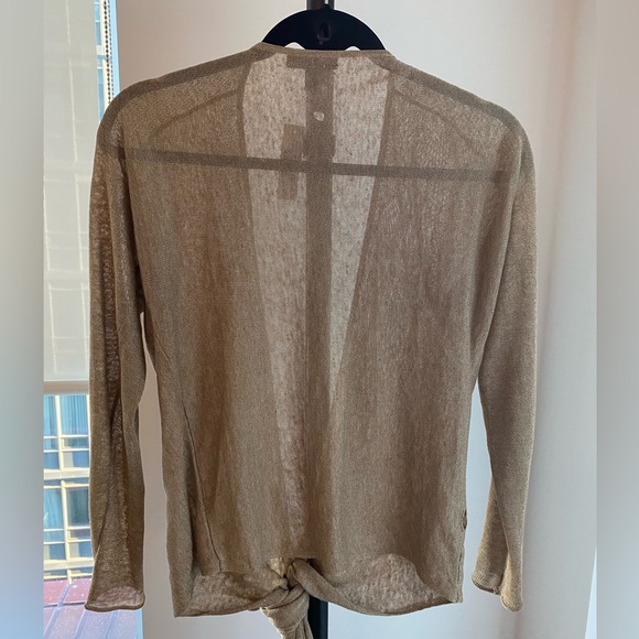 J Crew Linen wrapped cardigan sweater - Picture 4 of 5